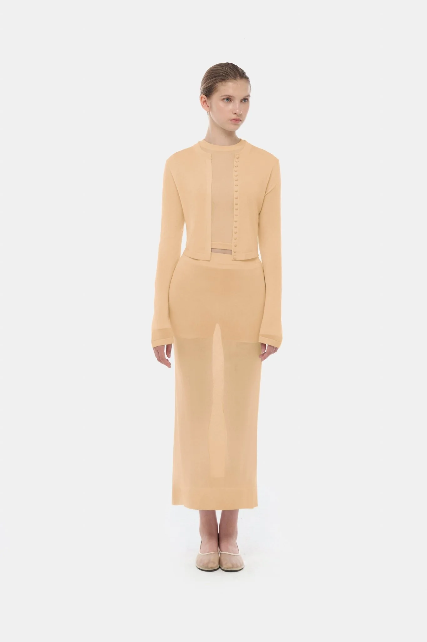 Camel Long Sleeve Top - Image 2