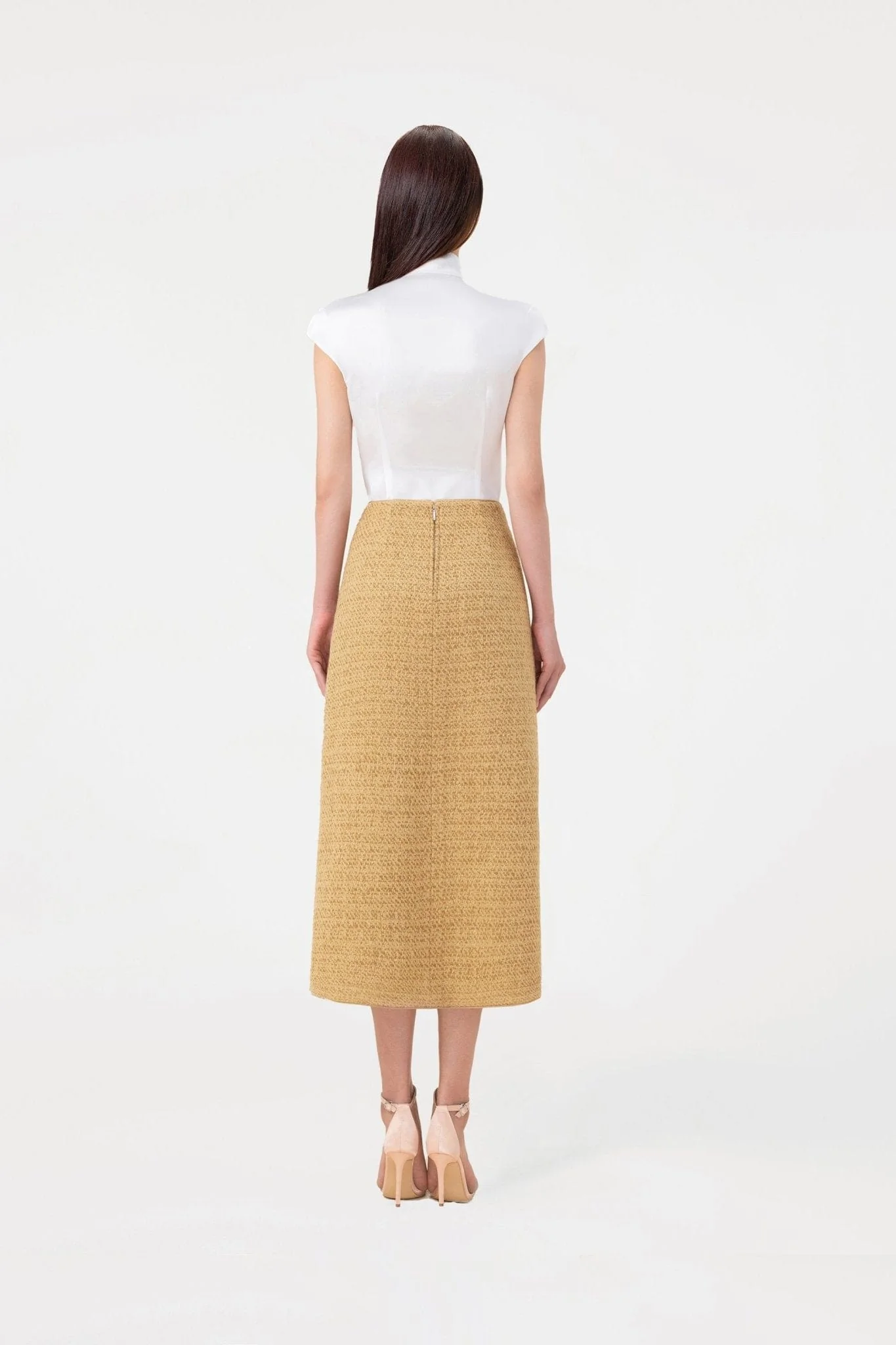 White Silk Shirt - Image 4