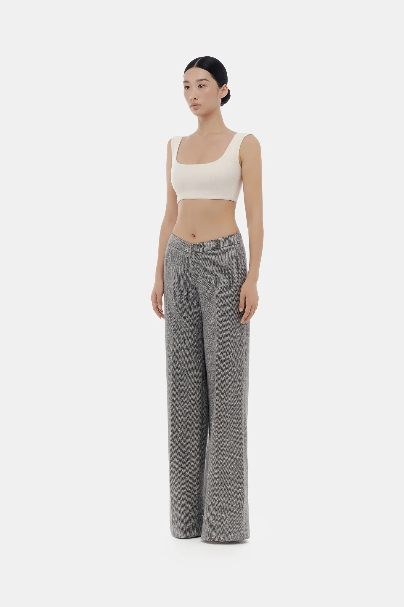 White Bandeau Top - Image 3
