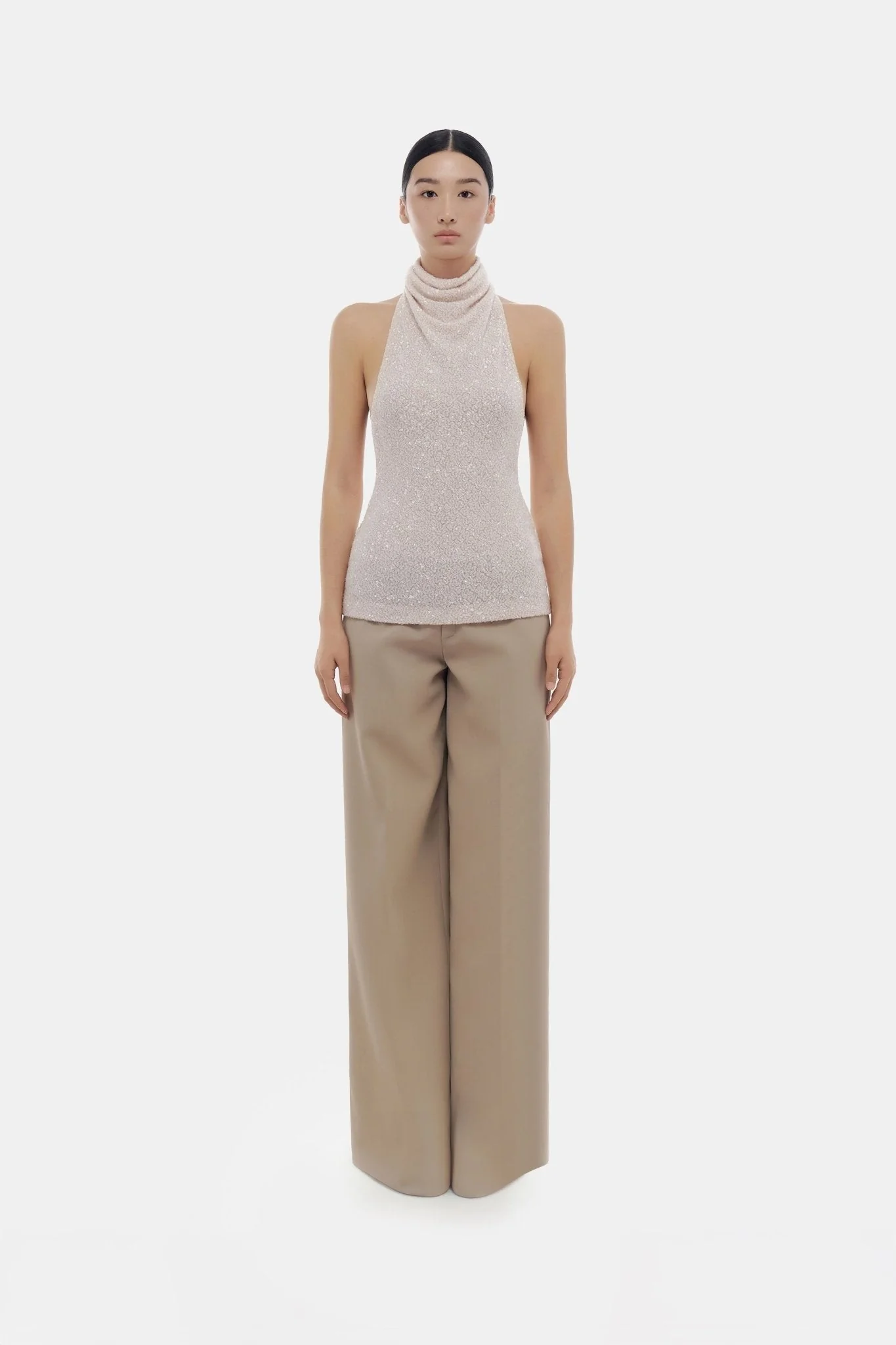 Beige Loose Trousers - Image 3