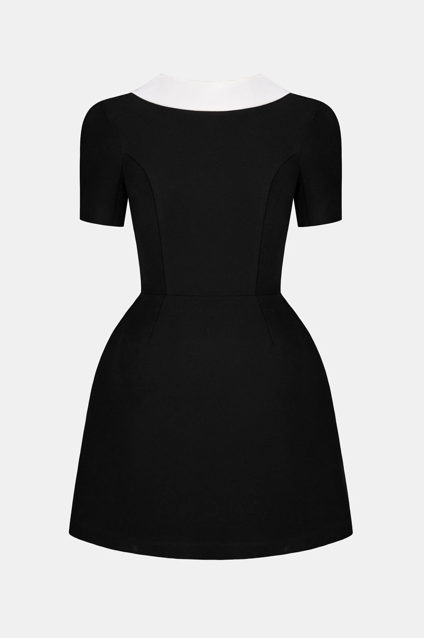 Black Cowl Neck Dress
