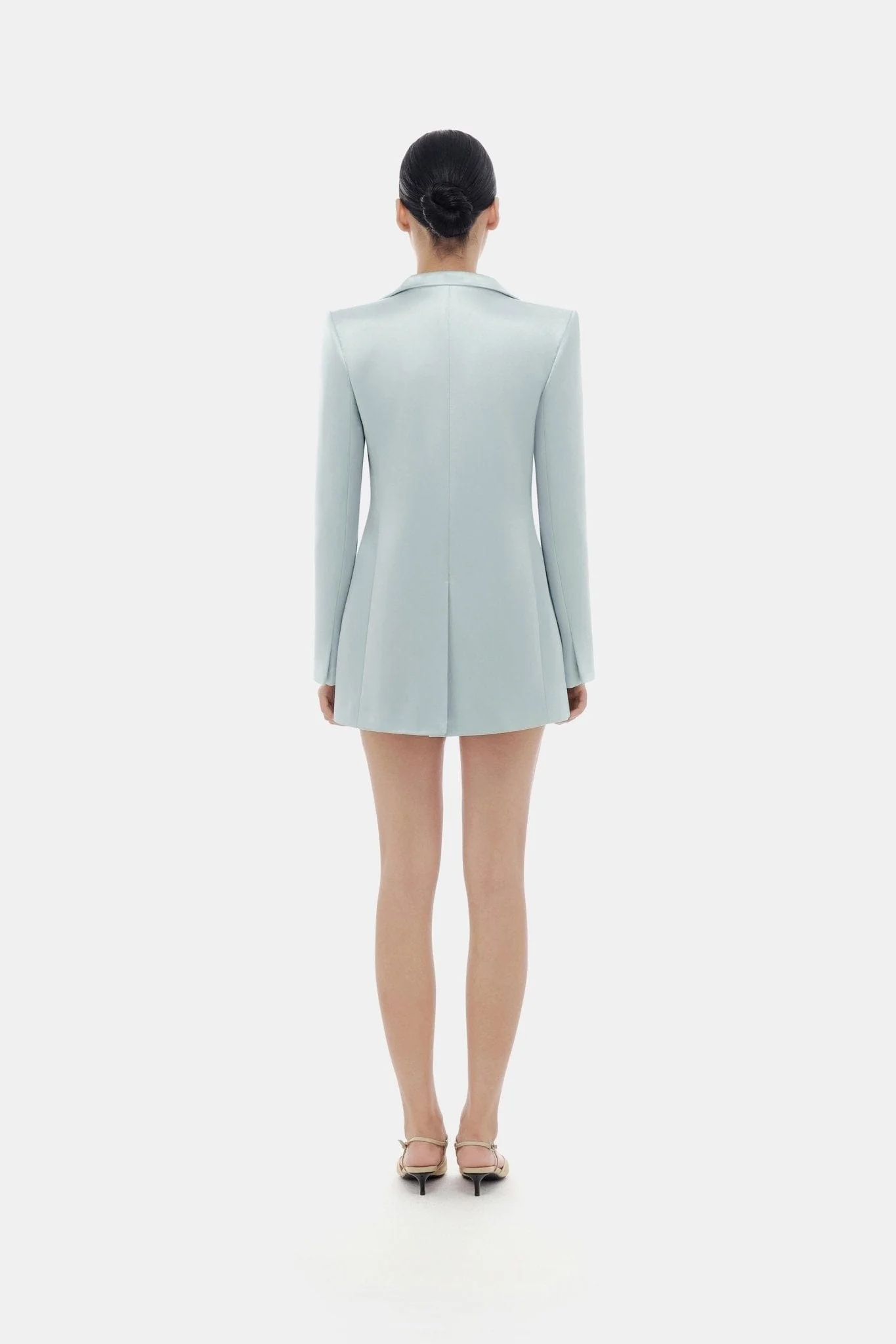 Blue Silk Blazer - Image 3