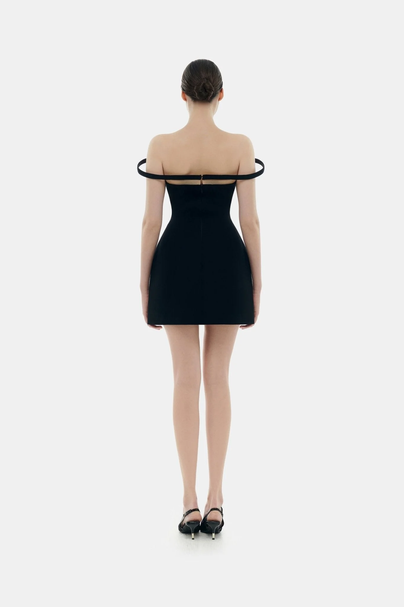 Black Orbit Mini Dress - Image 5