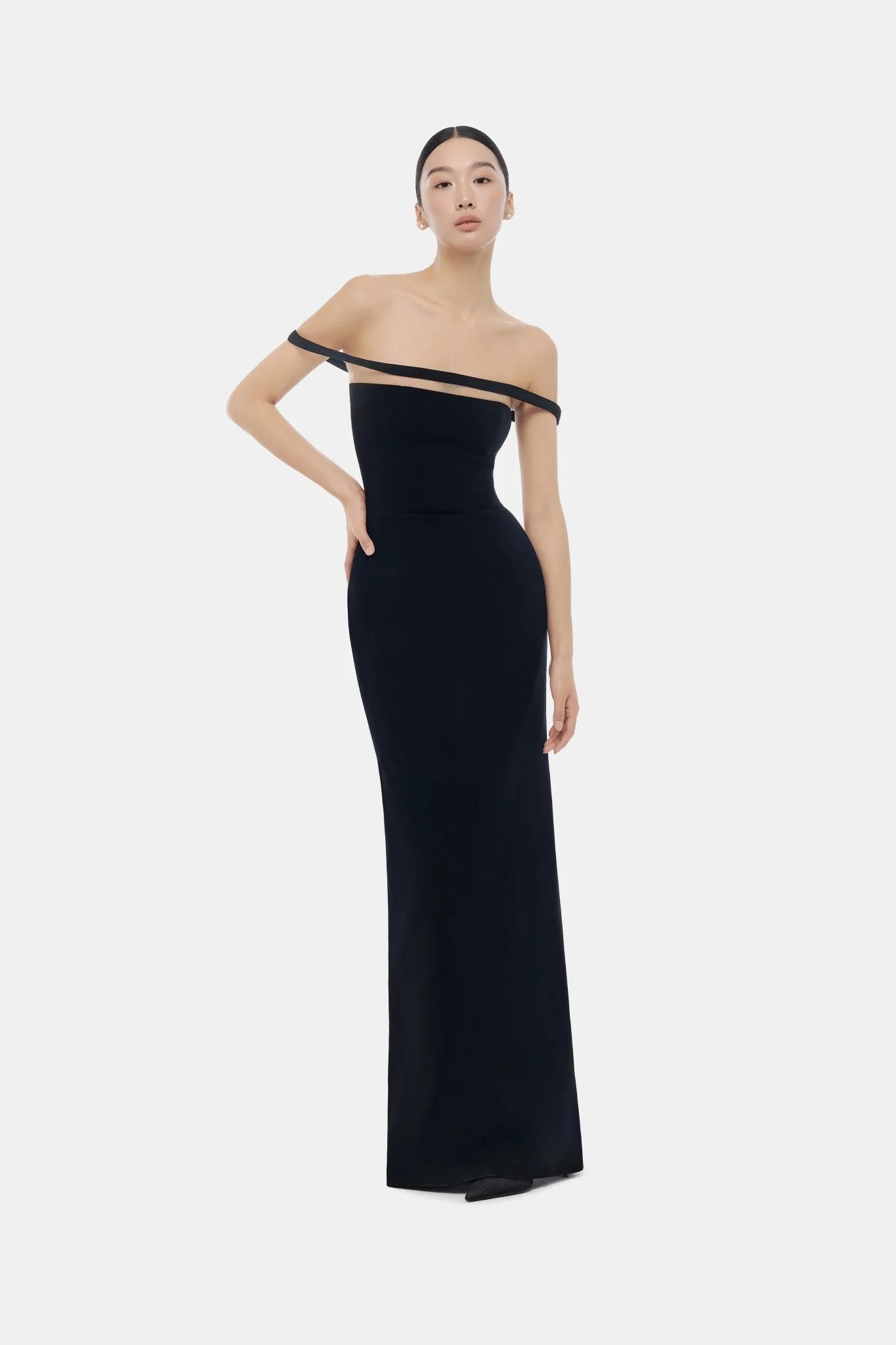 Black Orbit Maxi Dress - Image 3