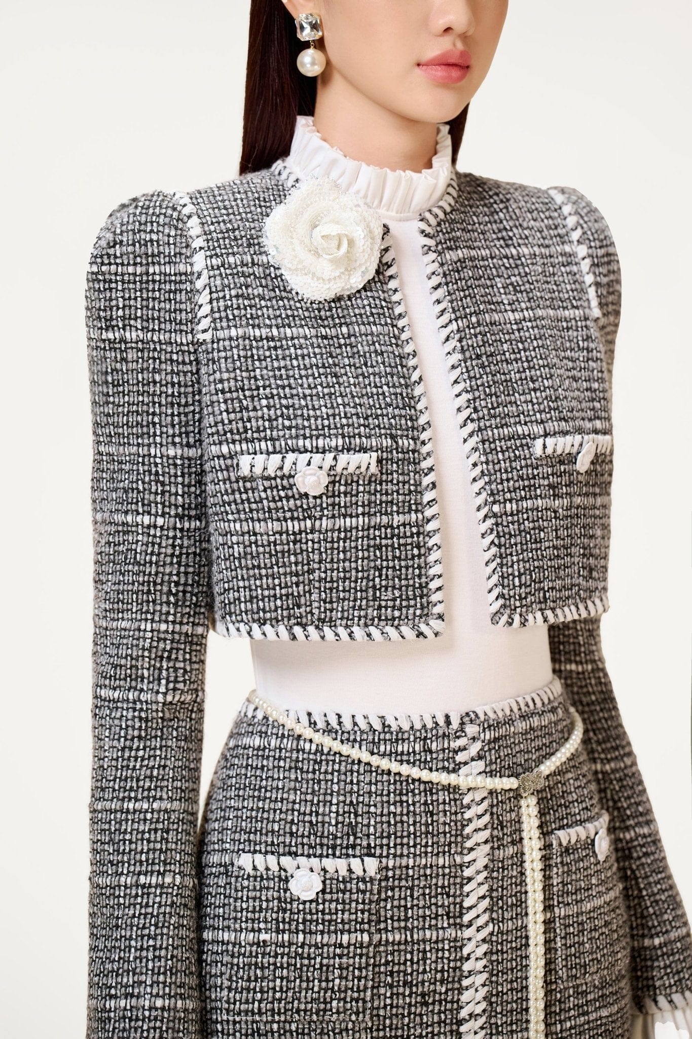 Black Tweed Jacket - Image 4