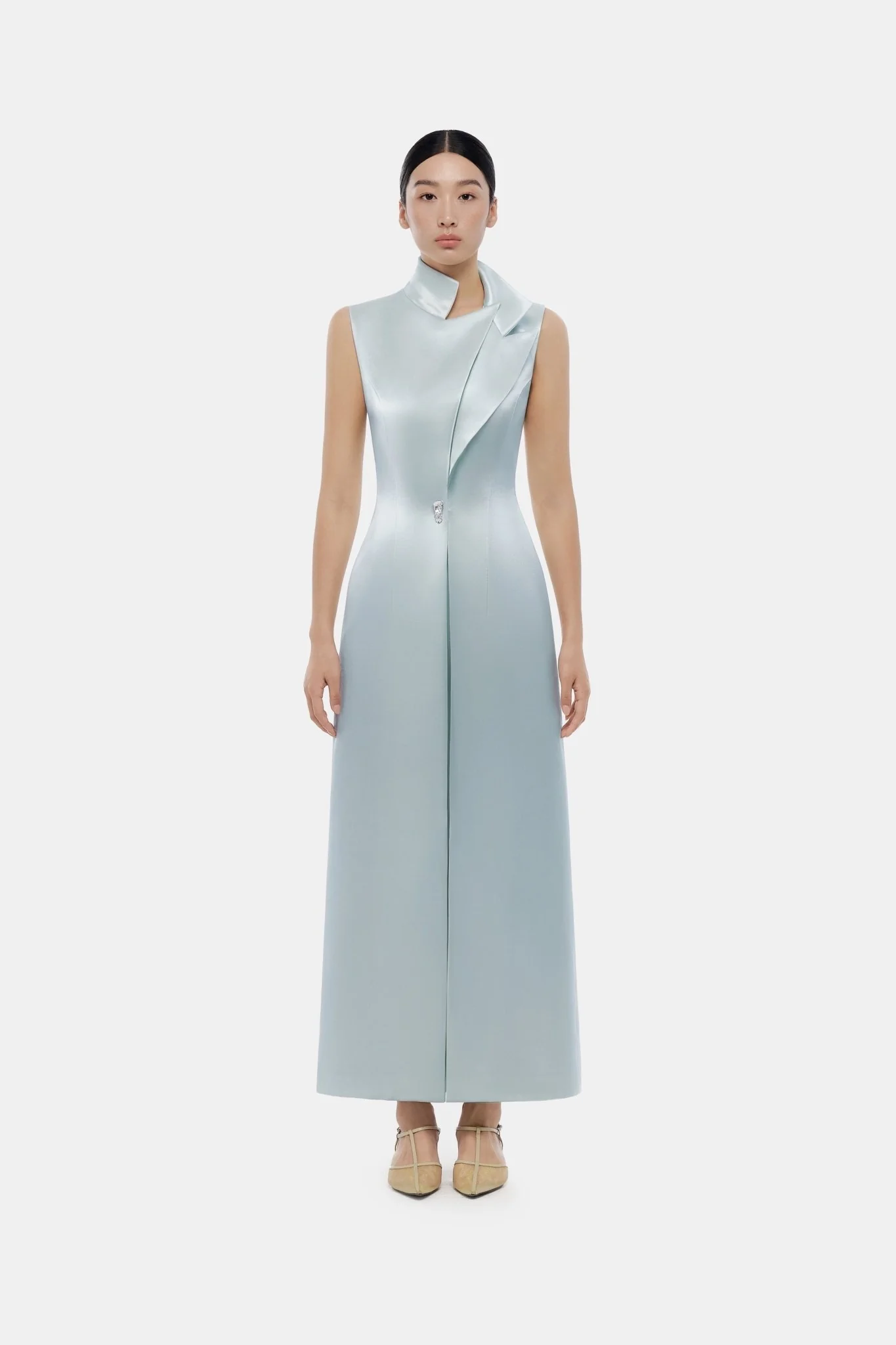 Blue Silk Coat - Image 2
