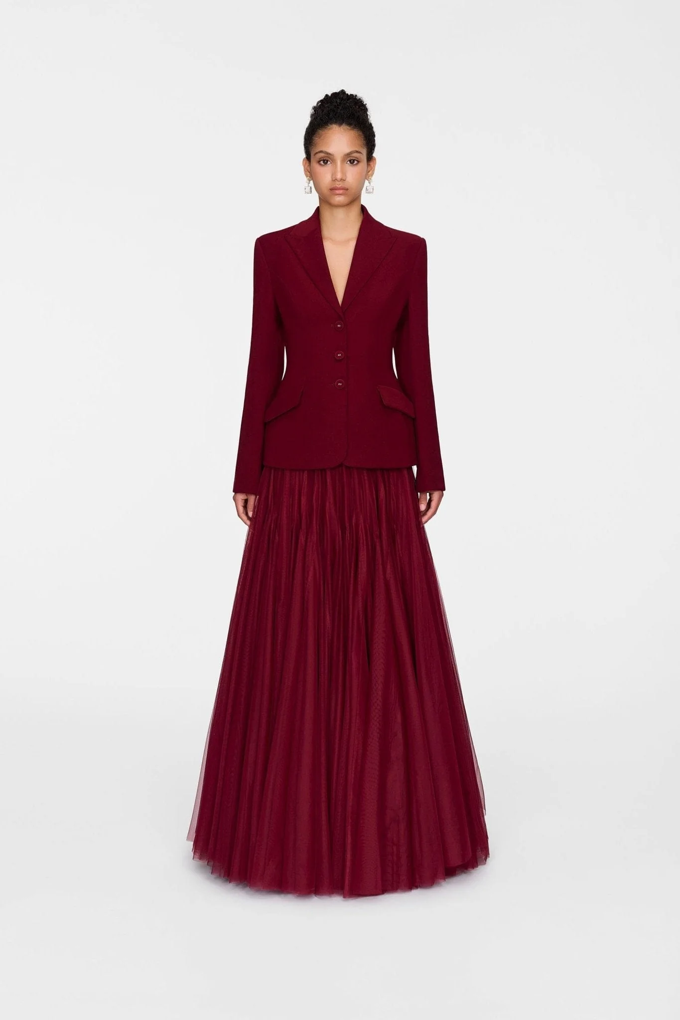 Bordeaux Theia Blazer - Image 3