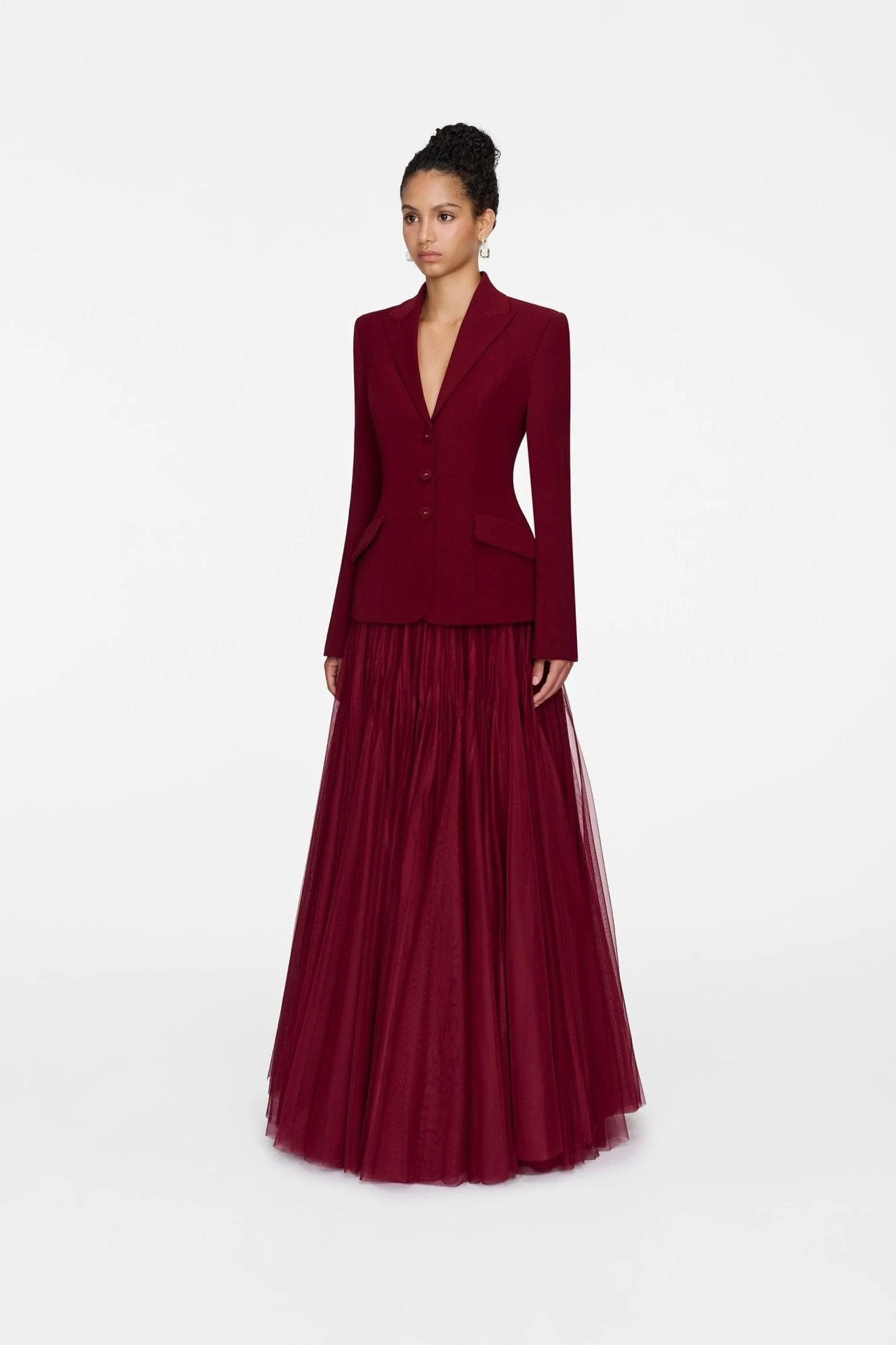 Bordeaux Theia Blazer - Image 4