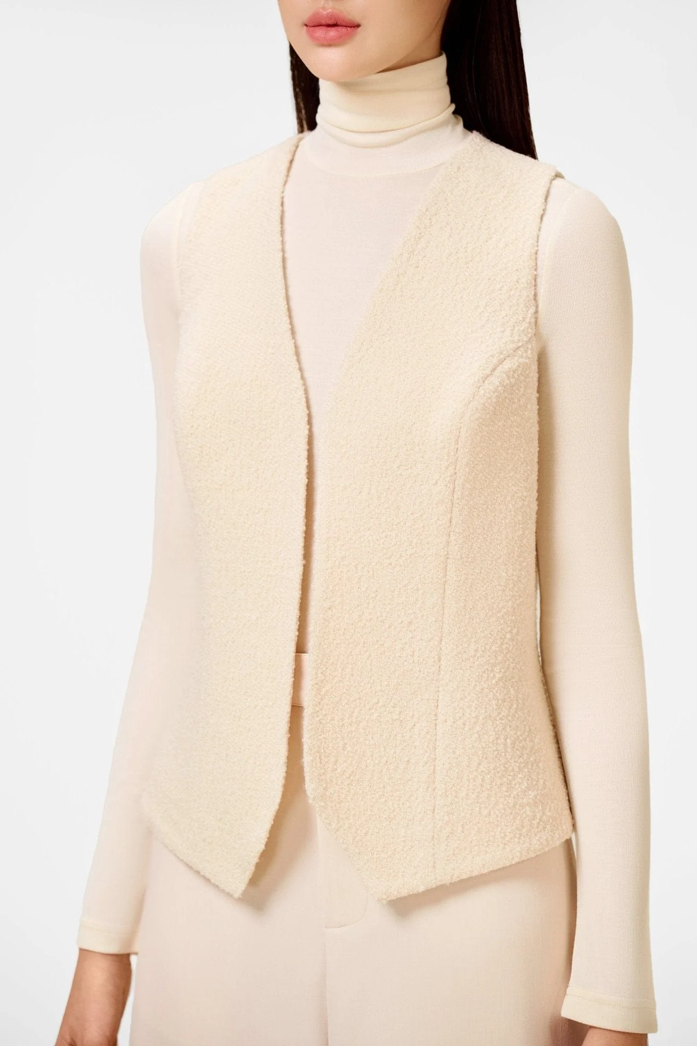 Cream Waistcoat - Image 5