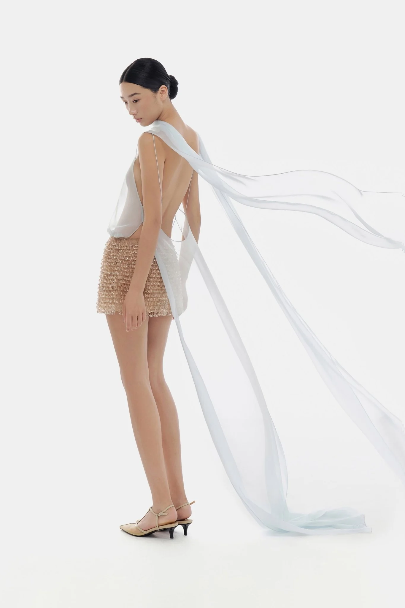 Crystalized Mini Dress - Image 3