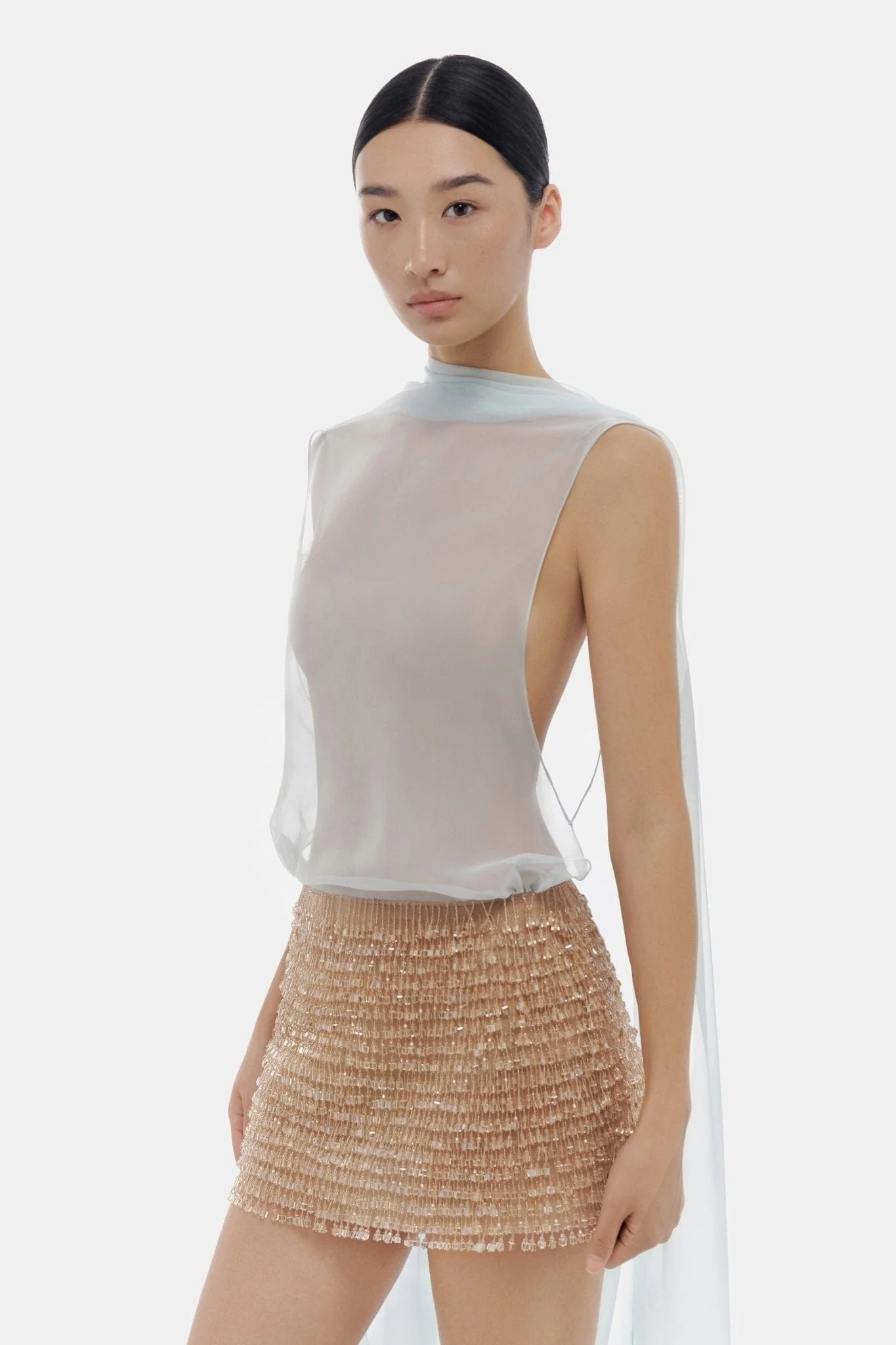 Crystalized Mini Dress - Image 4