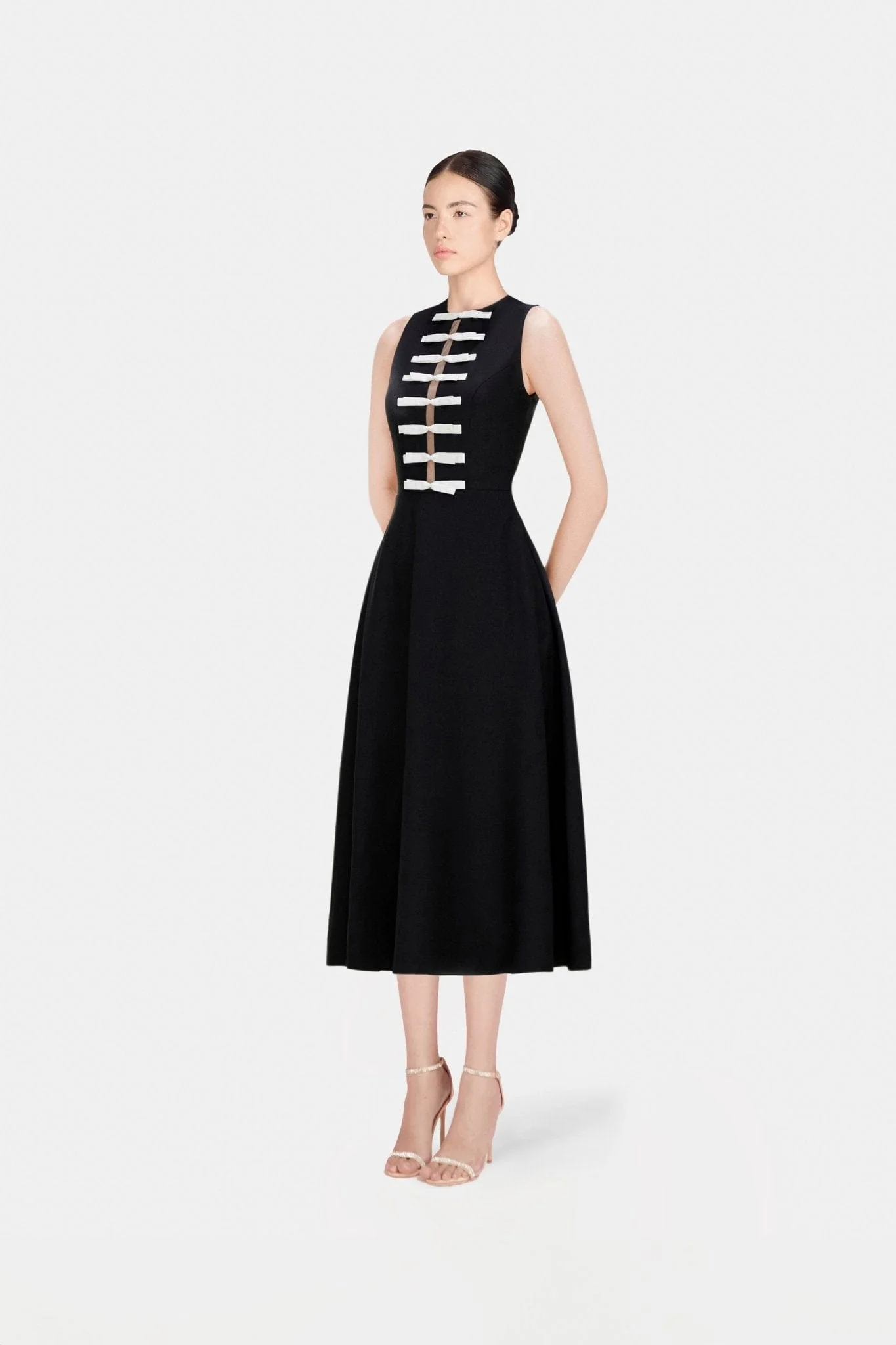 Bows Midi Dress - Image 3