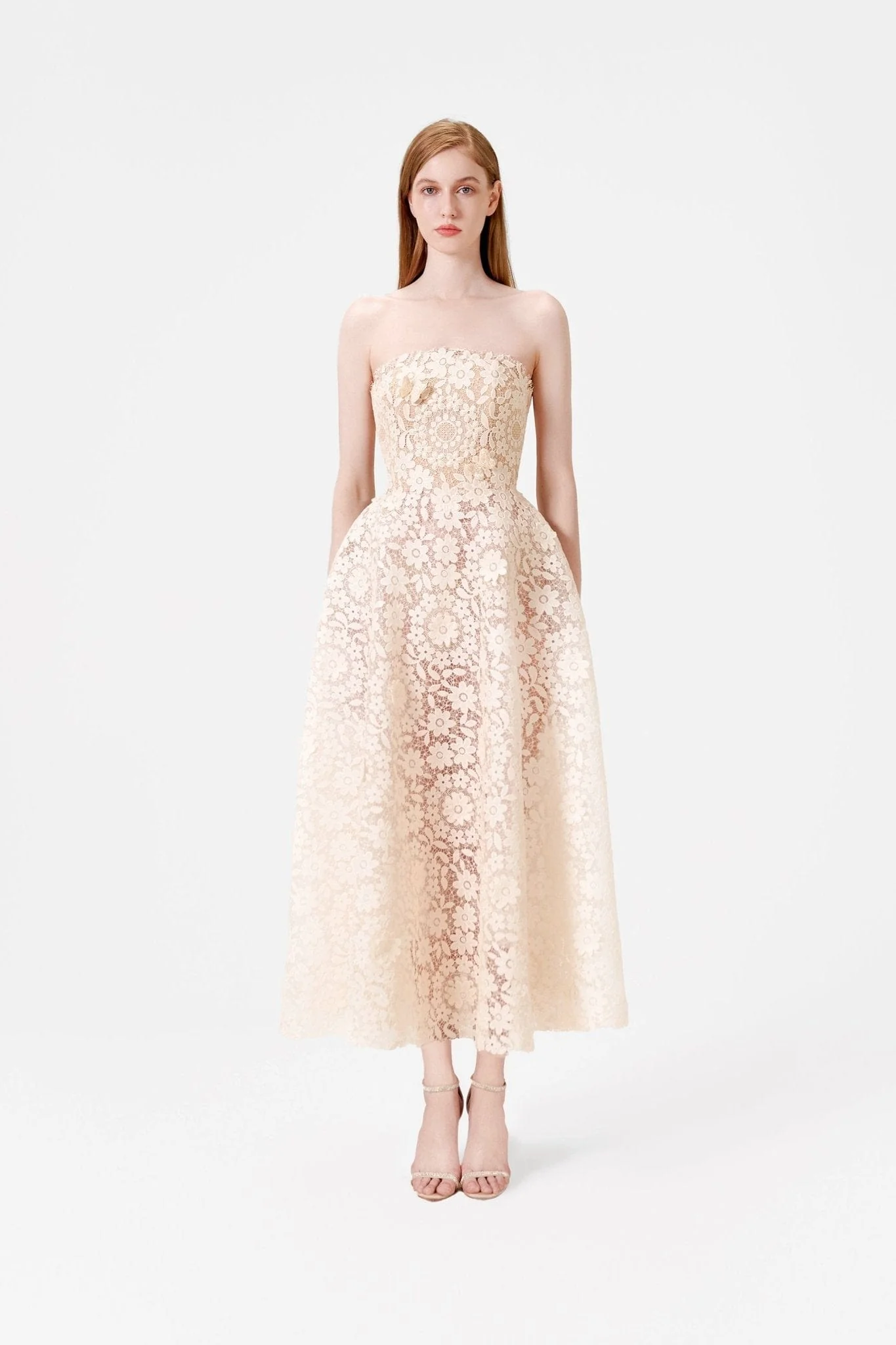 Beaded Butterflies Midi Dress - Image 2