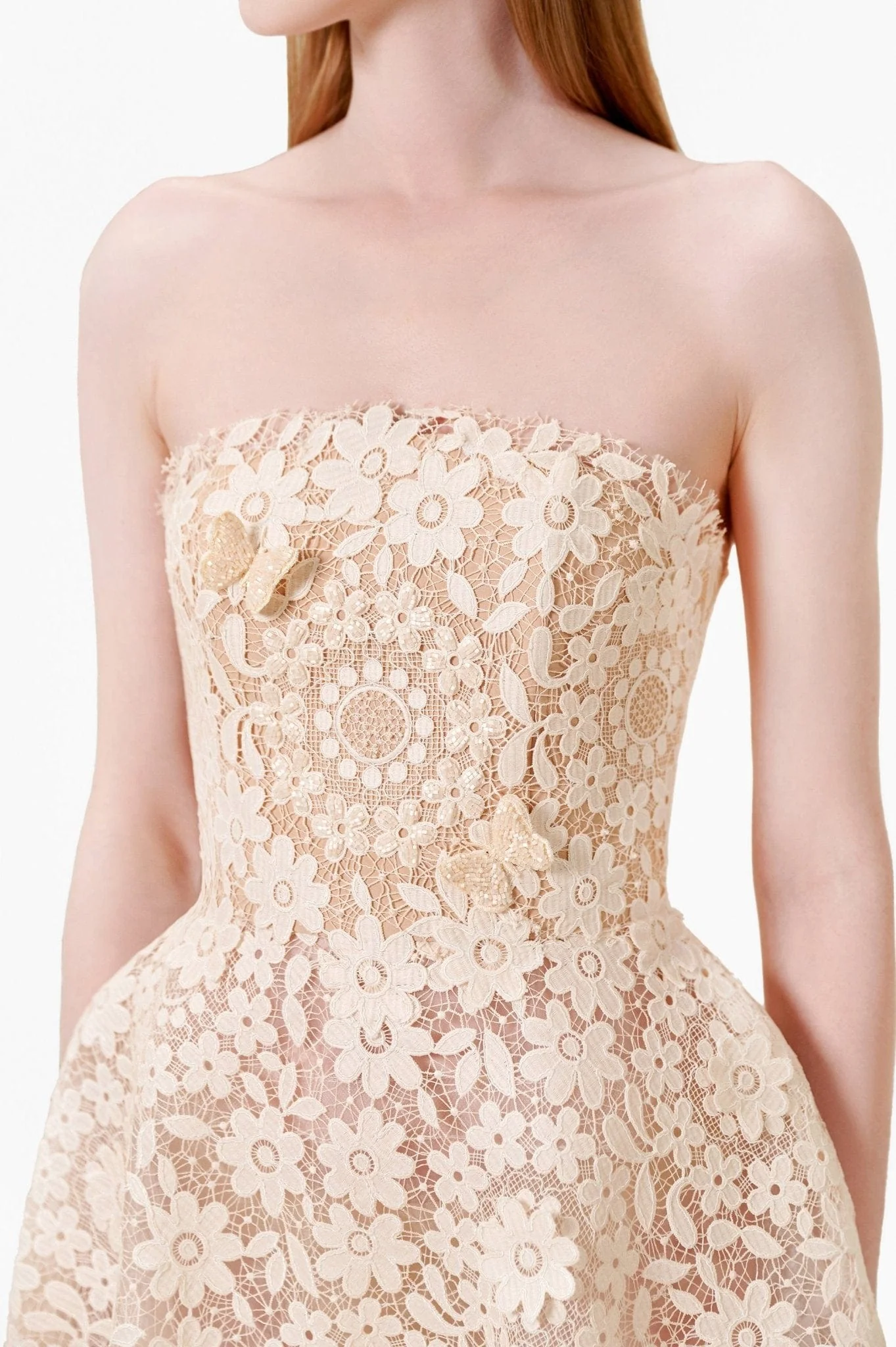 Beaded Butterflies Midi Dress - Image 5