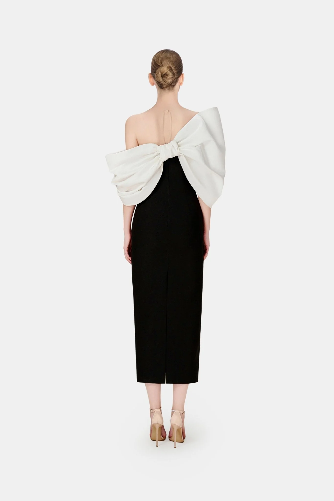 Black Big Bow Dress - Image 4