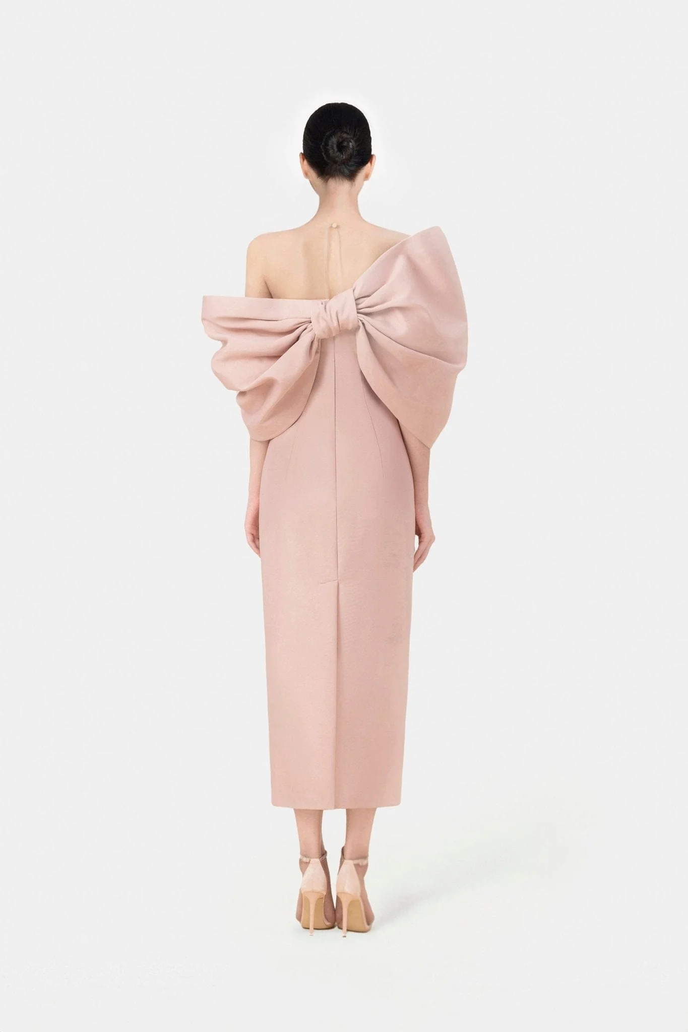 Pink Big Bow Dress - Image 4