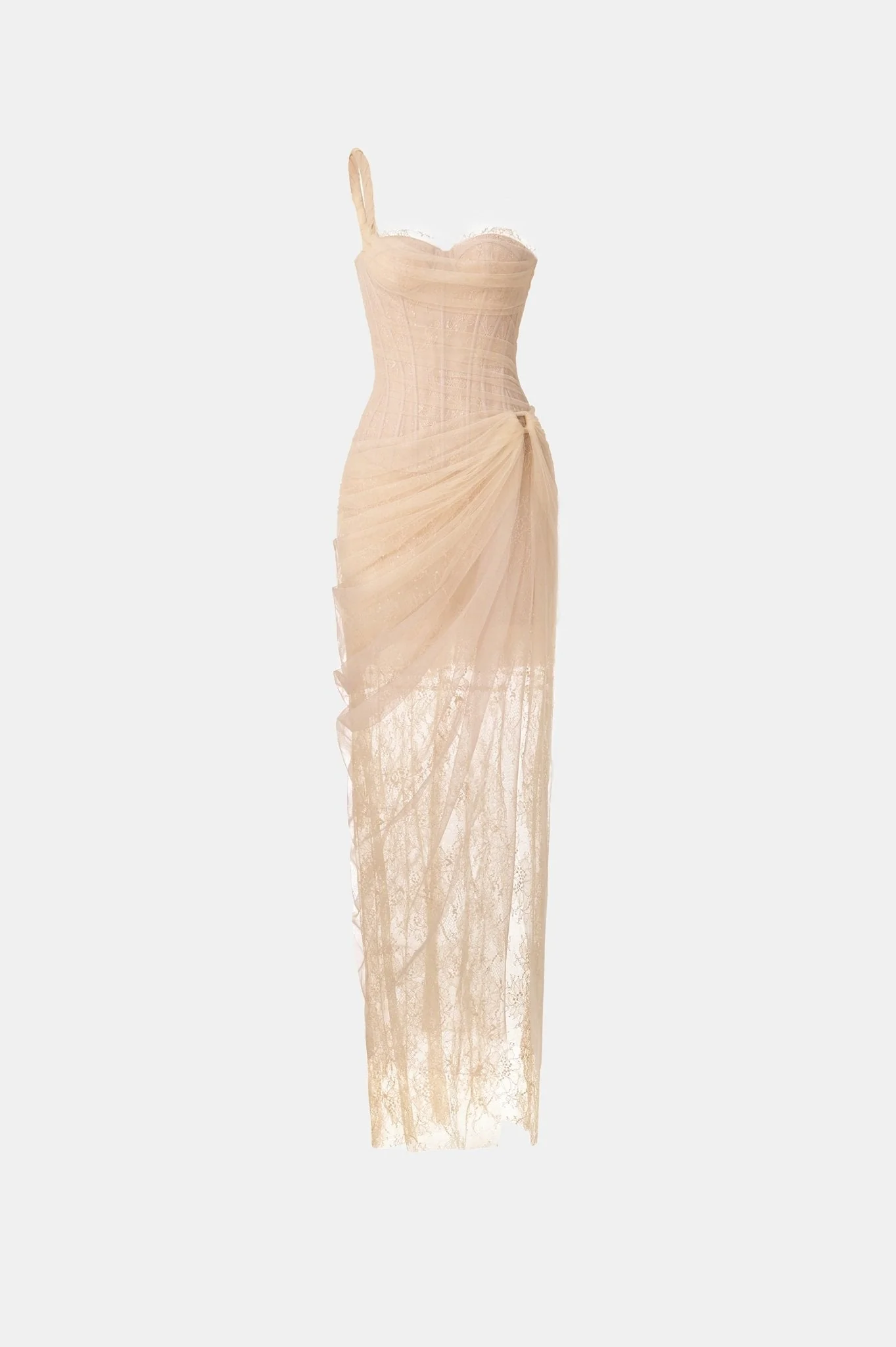 Beige Mara Dress