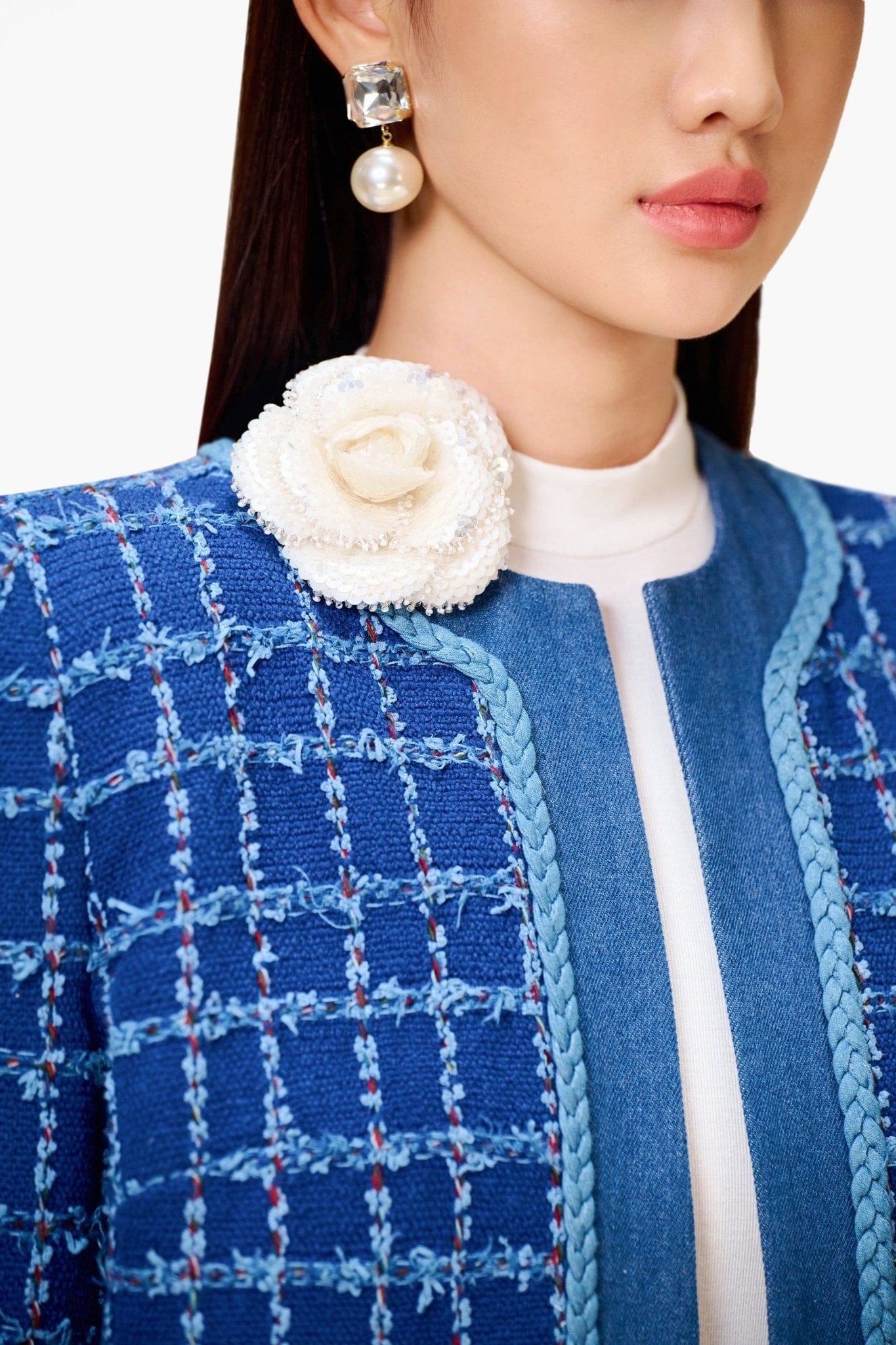 Denim Tweed Jacket - Image 6