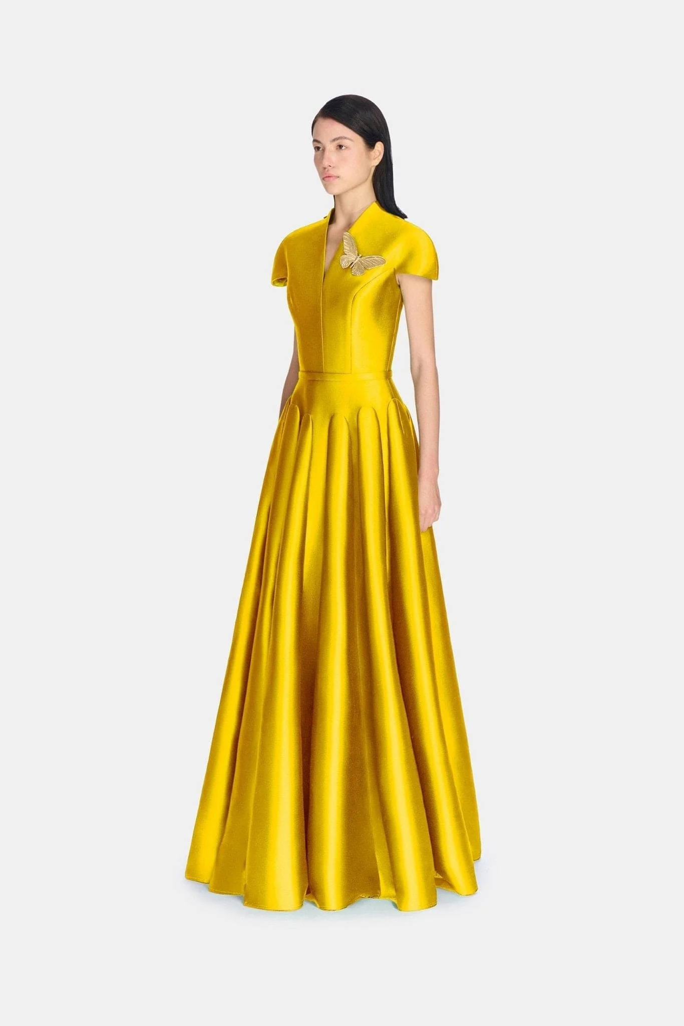 Diana Gold Dress - Image 3
