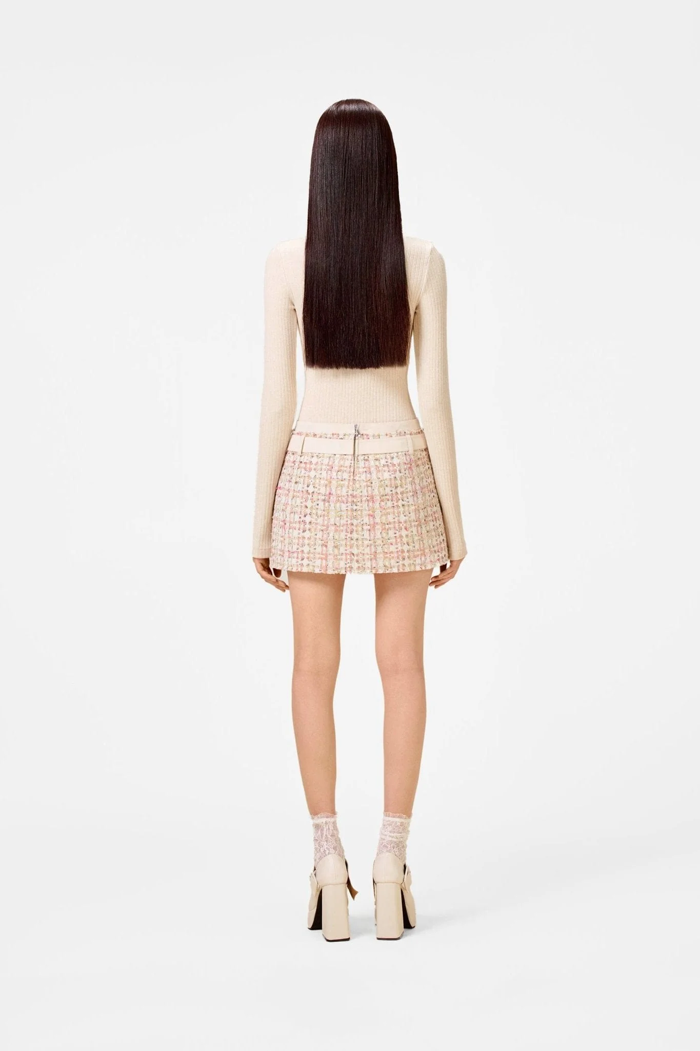 Beige Jersey Bodysuit - Image 4