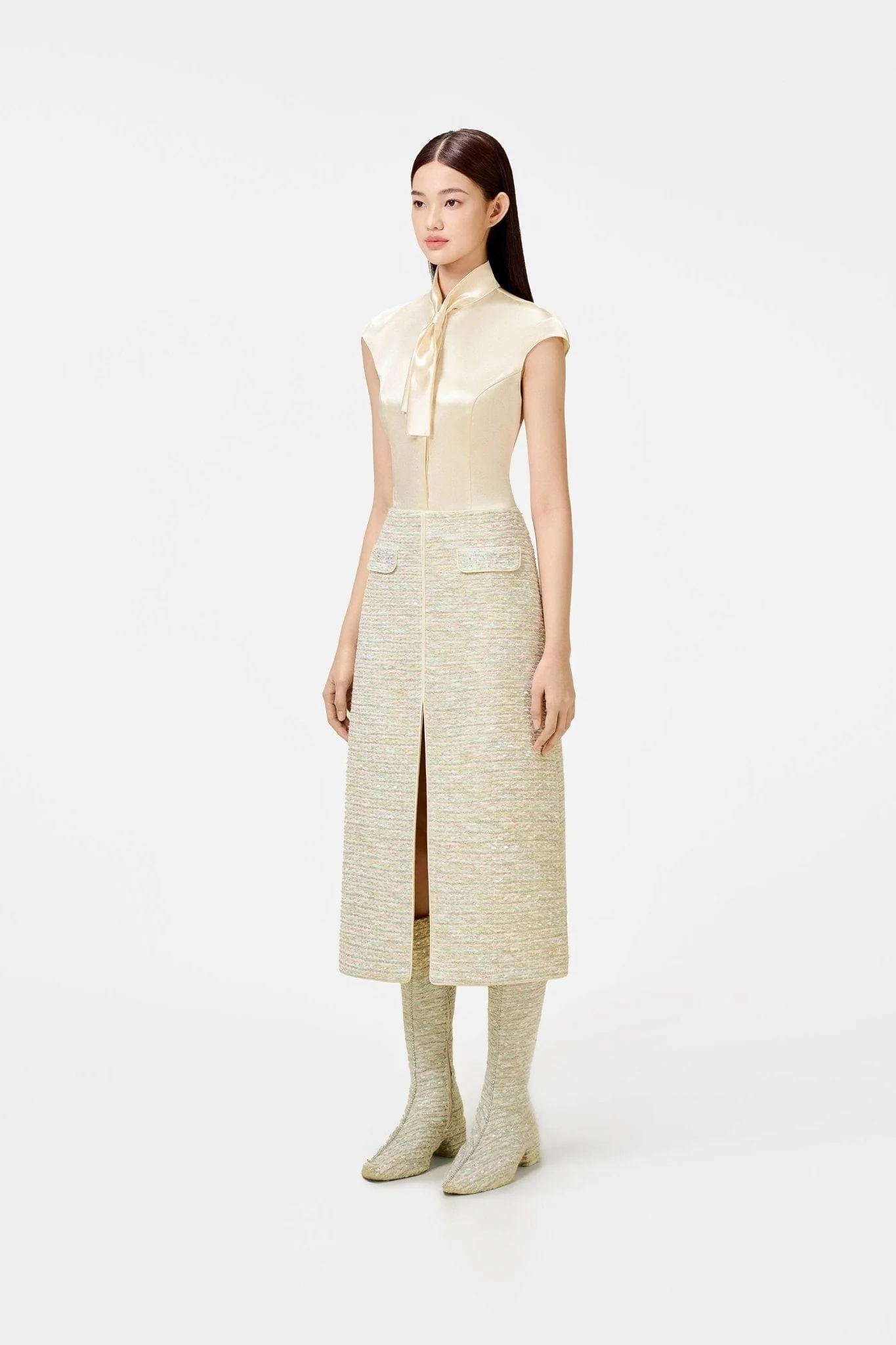 Gold Silk Shirt - Image 3