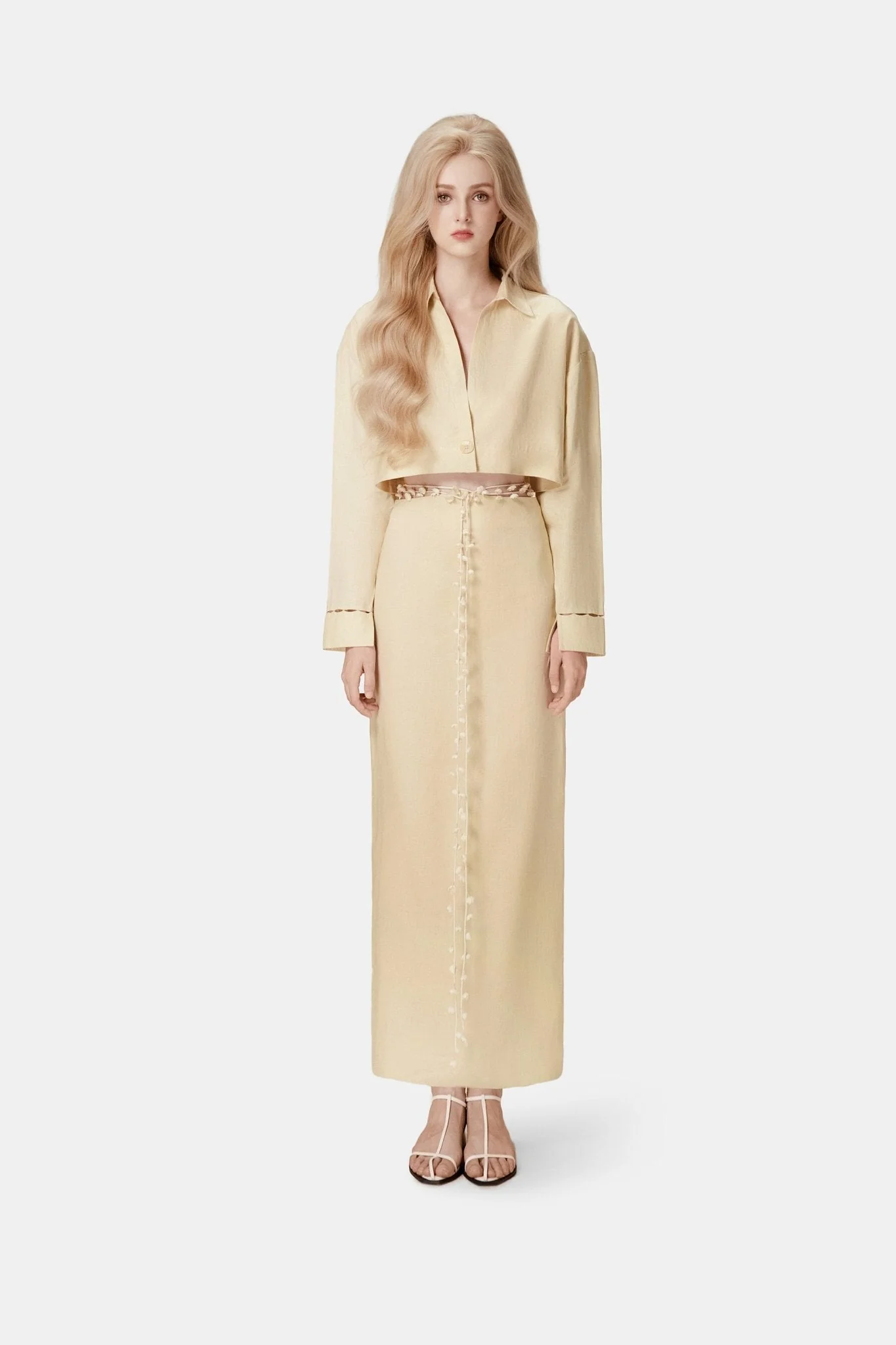 Ivory Convallaria Ivory Skirt - Image 2