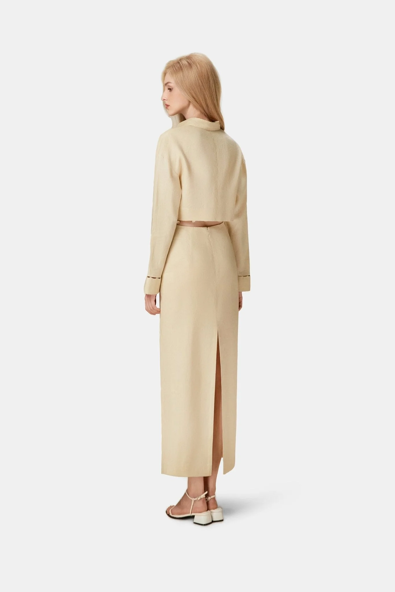 Ivory Convallaria Ivory Skirt - Image 4