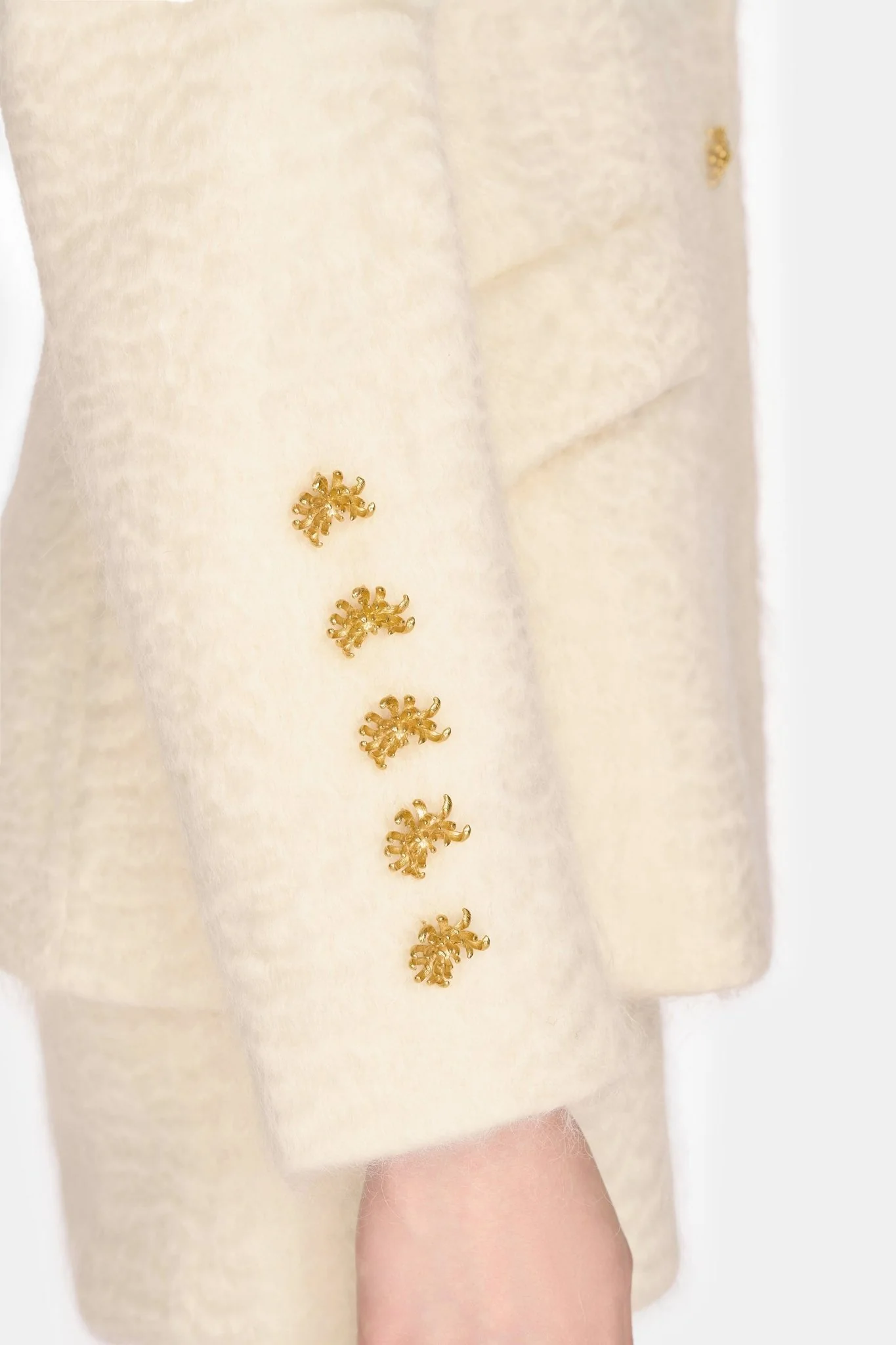 Ivory Mohair Jacket - Image 6