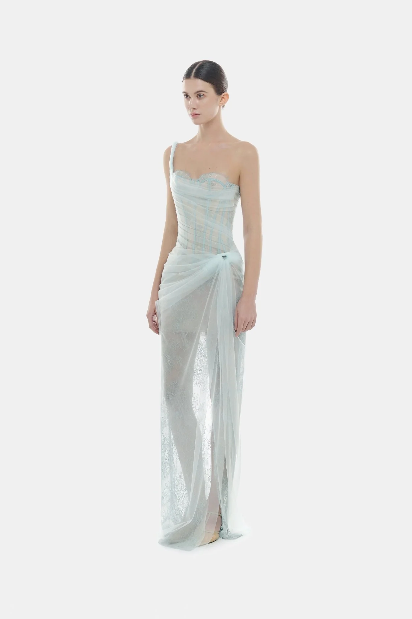 Baby Blue Mara Dress - Image 4