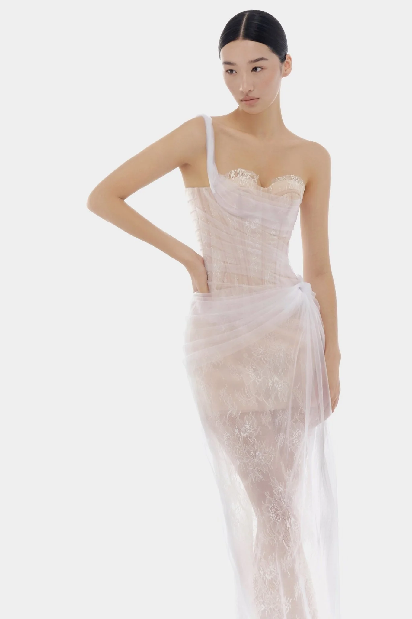 White Mara Dress - Image 7