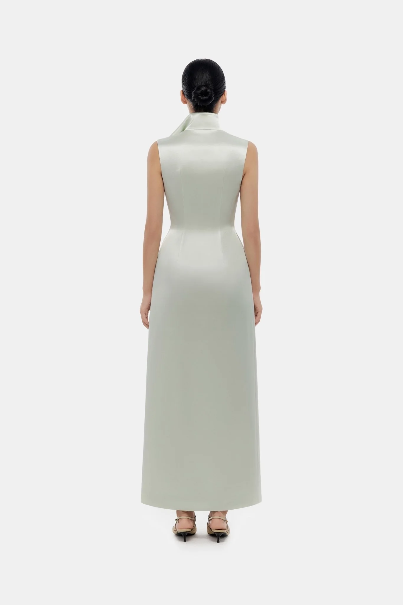 Mint Silk Coat - Image 4