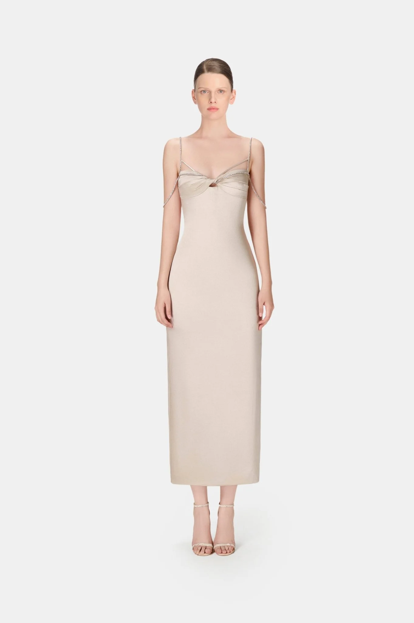 Silver Twisted Dress - Image 2