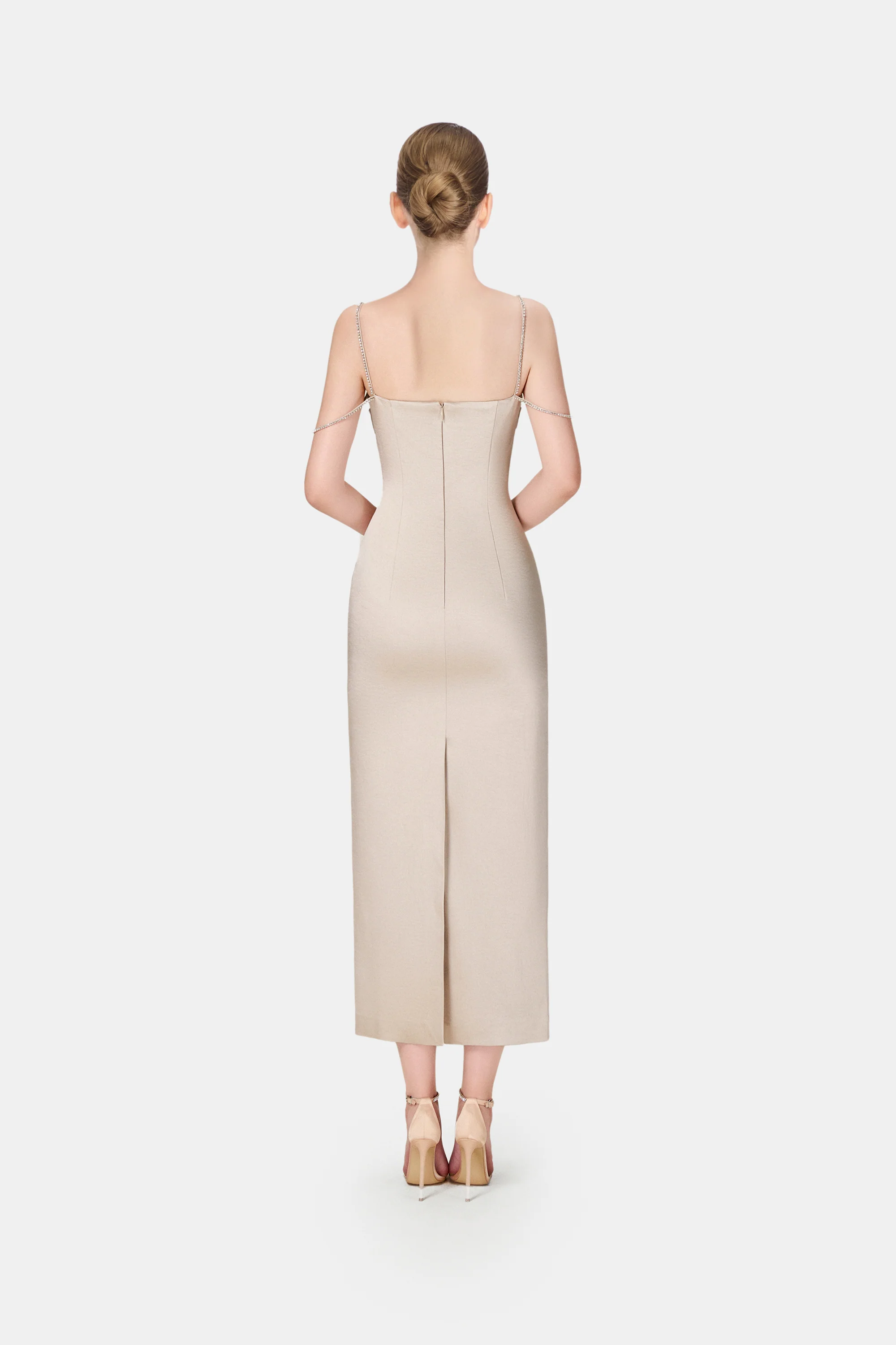 Silver Twisted Dress - Image 4