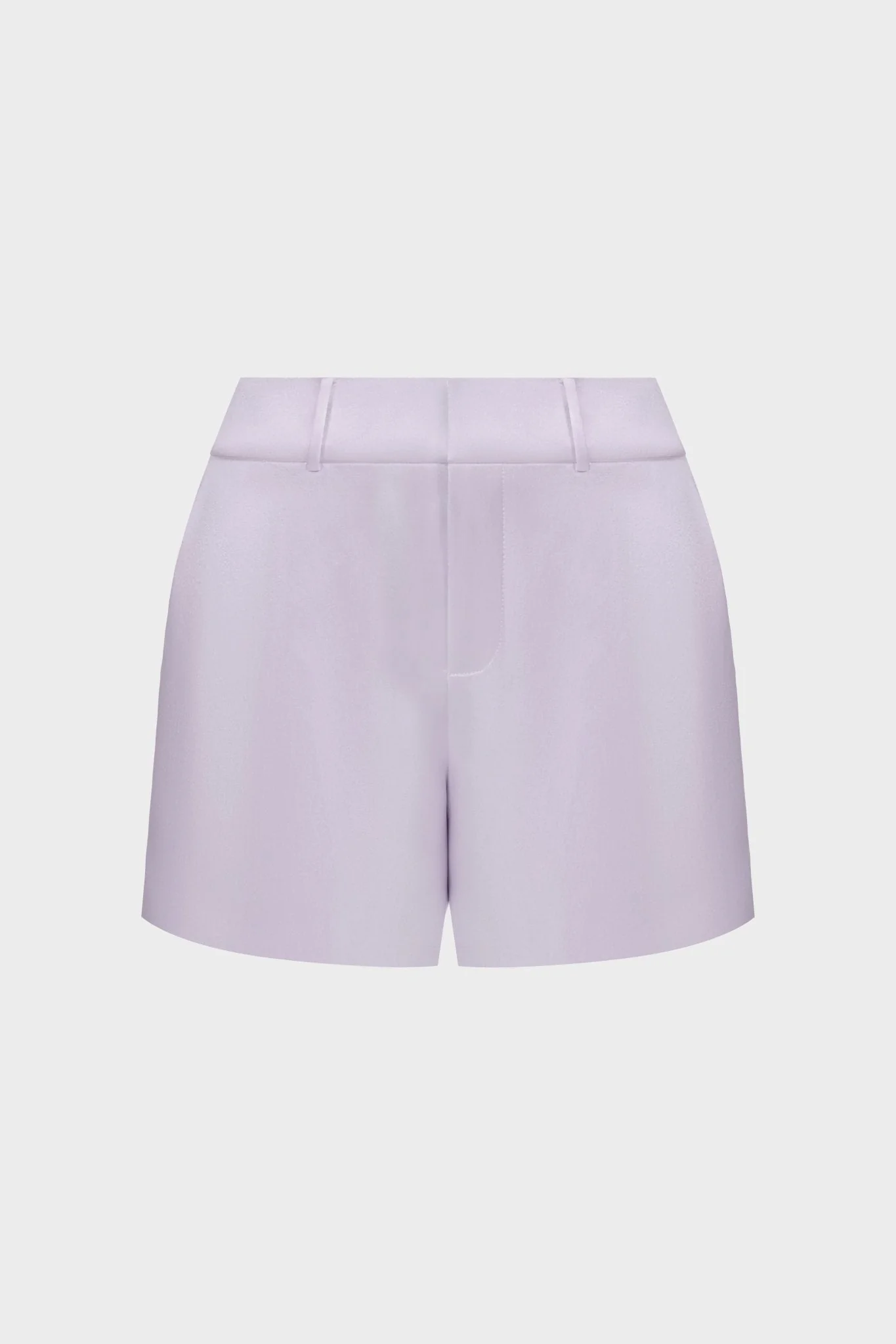 Violet Silk Shorts