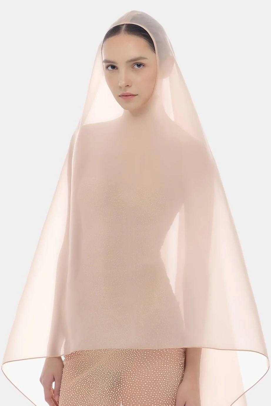 Organza Veil Cape - Image 2